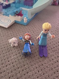 Lego 10736 Juniors Anna Elsa's Frozen Playground 2017 Incomplete W/ Instructions