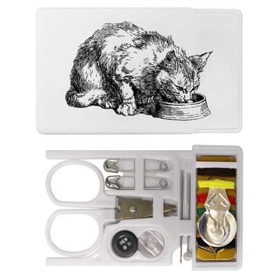 Mini-Reise-Nähset ''Katze frisst'' (SE00042377)