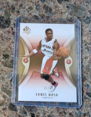 2006-07 SP Authentic - Chris Bosh #82 Gold /25