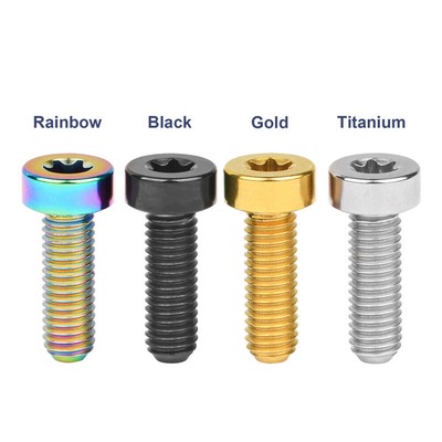 Titanium Bolt M5x15mm Cap Torx Head Screw For Bicycle Handlebar Derailleur Screw