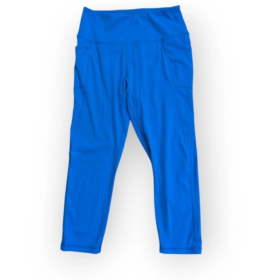 X by Gottex blaue Crop Leggings Größe M - Bild 1 von 4
