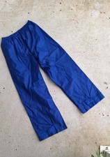 LL Bean Kids Rain Pants, Blue, XL 18-20, Nylon - They work well FREE shipping