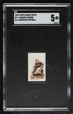 1948 Topps Magic All American Football George Connor #9C SGC 5 HOF 02kp