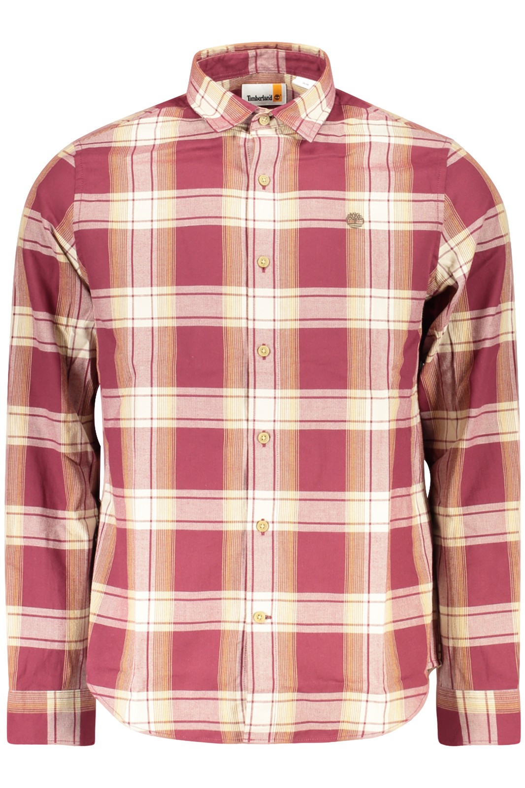 TIMBERLAND CAMICIA MANICHE LUNGHE UOMO ROSSO TAGLIA = S