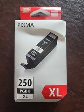 Genuine Canon 250XL PGBK High Yield Black Ink Cartridge 6432B001 New Box Damage
