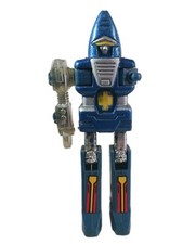 The Mighty Go- Bots Cop-tur Action Figure Incomplete 1983