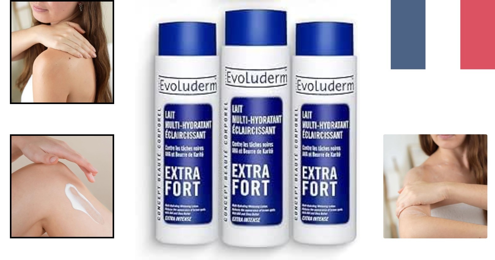 Lait éclaircissant extra fort 500 ml anti-taches pour raviver l'éclat du corps