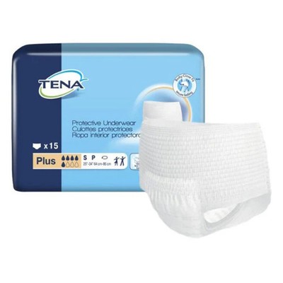 Plus Absorbent Underwear Extra Extra Large Count of 12 By Tena