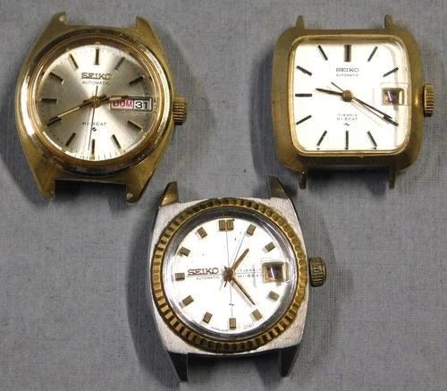 Vtg Seiko Hi-Beat ladies watch lot automatic k487