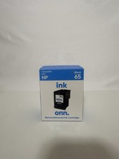 onn HP 65 Printer Ink Cartridge, Black