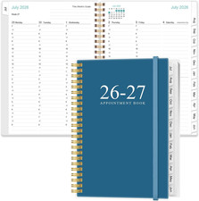 2026-2027 Appointment Book  Planner - 2026-2027 Daily Hourly Planner from July
