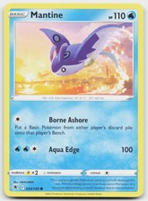 Mantine 034/189 Common Astral Radiance Pokemon Near Mint