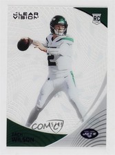 2021 Panini Chronicles Clear Vision Rookies Purple /49 Zach Wilson #CVR-2 00nt