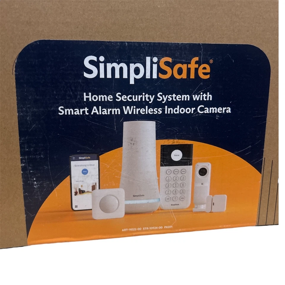 SimpliSafe Home Security System w/ Smart Alarm Wireless Indoor Camera - Image 3 of 3