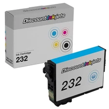 Ink Cartridge Replacement for Epson 232 Standard Yield (Cyan, Single)