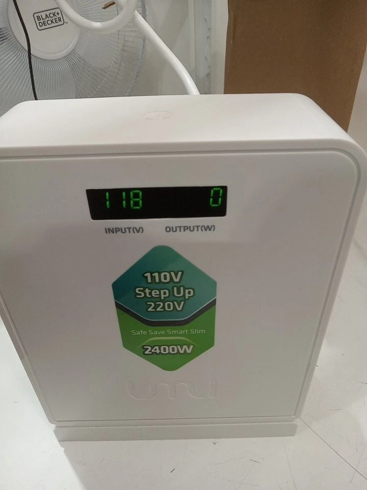 UMI 2400W Step Down Voltage 220v to 110v Converter Heavy Duty Power Converter  - Image 4 of 4