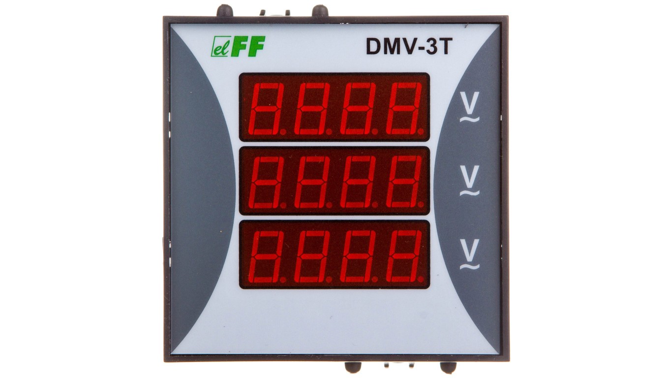 Voltmeter 3 Phase Digital Modular 100-300V AC DMA DMV-3T