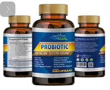 Probiotics 100 Billion CFU Capsules - Supports Digestive And Gut Health made USA