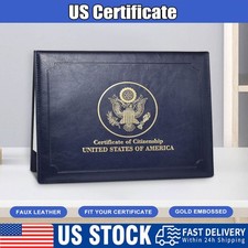 Secure Your Heritage: High-Quality Certificate Holders for US Naturalization NEW