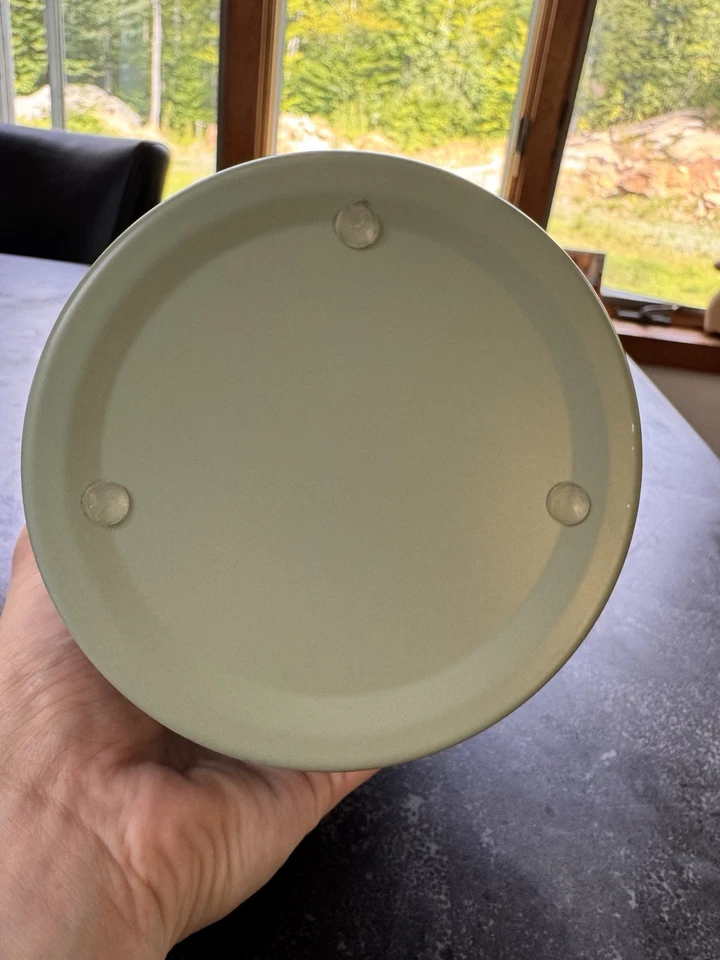 Mini bote de basura de escritorio Mbillion - tapa oscilante 360°, acero inoxidable, ~6 Foto 4 de 4