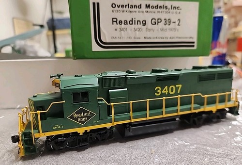 Overland Models HO Latón OMI-5611 Lectura GP39-2 #3407 Necesita Reparación. | Zustand: For parts or not working