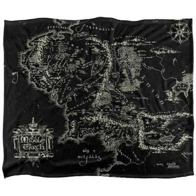 Der Herr der Ringe Decke  Middle Earth Map multicolor Standard