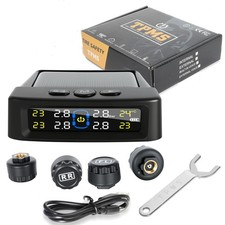 Tpms Tire Pressure Monitoring System 4 Sensors For Rv Trailer Truck Tpms Tire Pressure Monitoring System 4 Sensors For Rv Trailer Truck