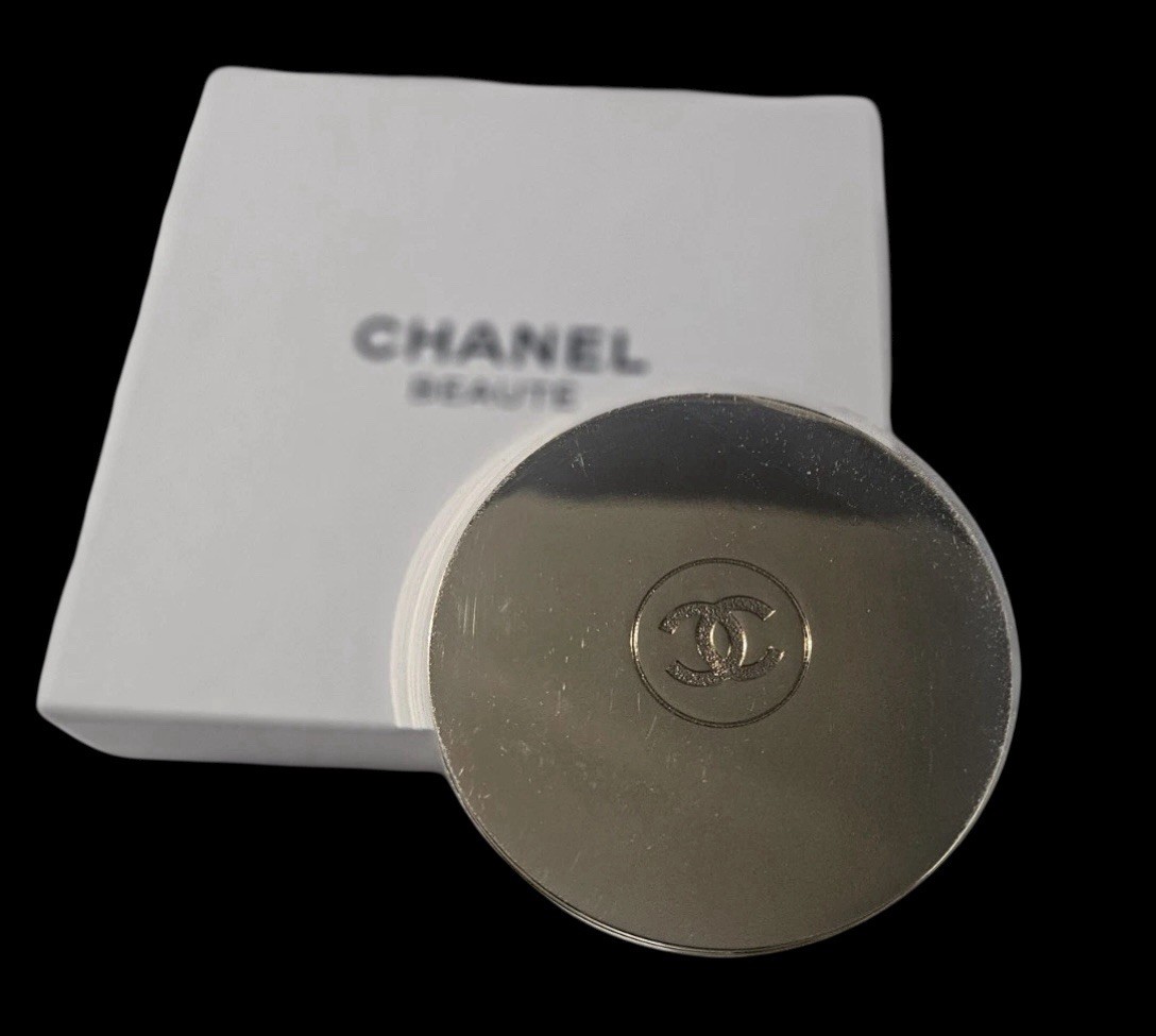 CHANEL スクエア型 ミラー コンパクト 金 ゴールド 【公式通販】