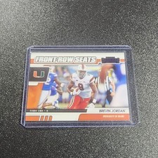 2021 Panini Contenders Draft Picks - Front Row Seats Brevin Jordan #37 Purple...