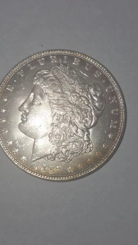 1887 Morgan Silver Dollar
