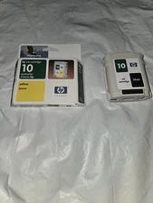 HP 10 Black Standard Yield Ink Cartridge, Prints Up to 2,200 Pages Each