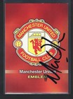 FUTERA 1997 - MIKE PHELAN - MAN UTD -HAND SIGNED CLUB CREST CARD