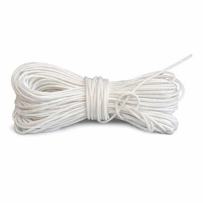 Nylon Kordel Schnur Auffädeln 1,2mm 20m Faden Weiß Borte Nähen Schmuck DIY