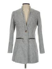 Unbranded Women Gray Blazer XS