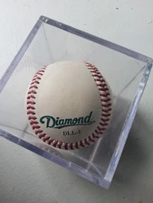 Diamond DLL-1little league baseball ,single in box ,signed