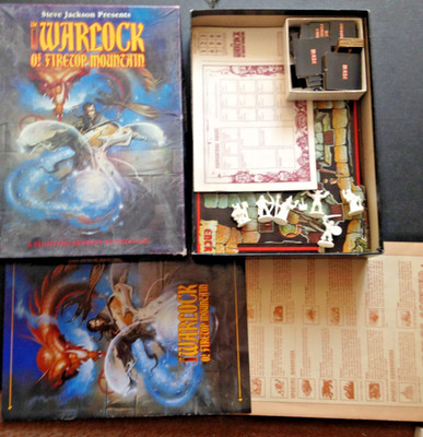 Games Workshop Steve Jackson präsentiert den Hexenmeister von Firetop Mountain