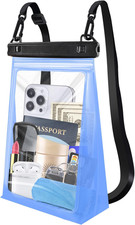 Large Waterproof Phone Pouch Floating, Double Seals IPX8 Waterproof Pouch for