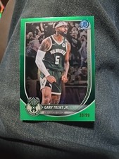 2025-26 Bowman #BCV-165 Gary Trent Jr Greene Color Match /99