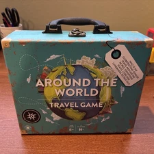 Around The World Travel Game Professor Puzzle Geography Triva Complete 8+