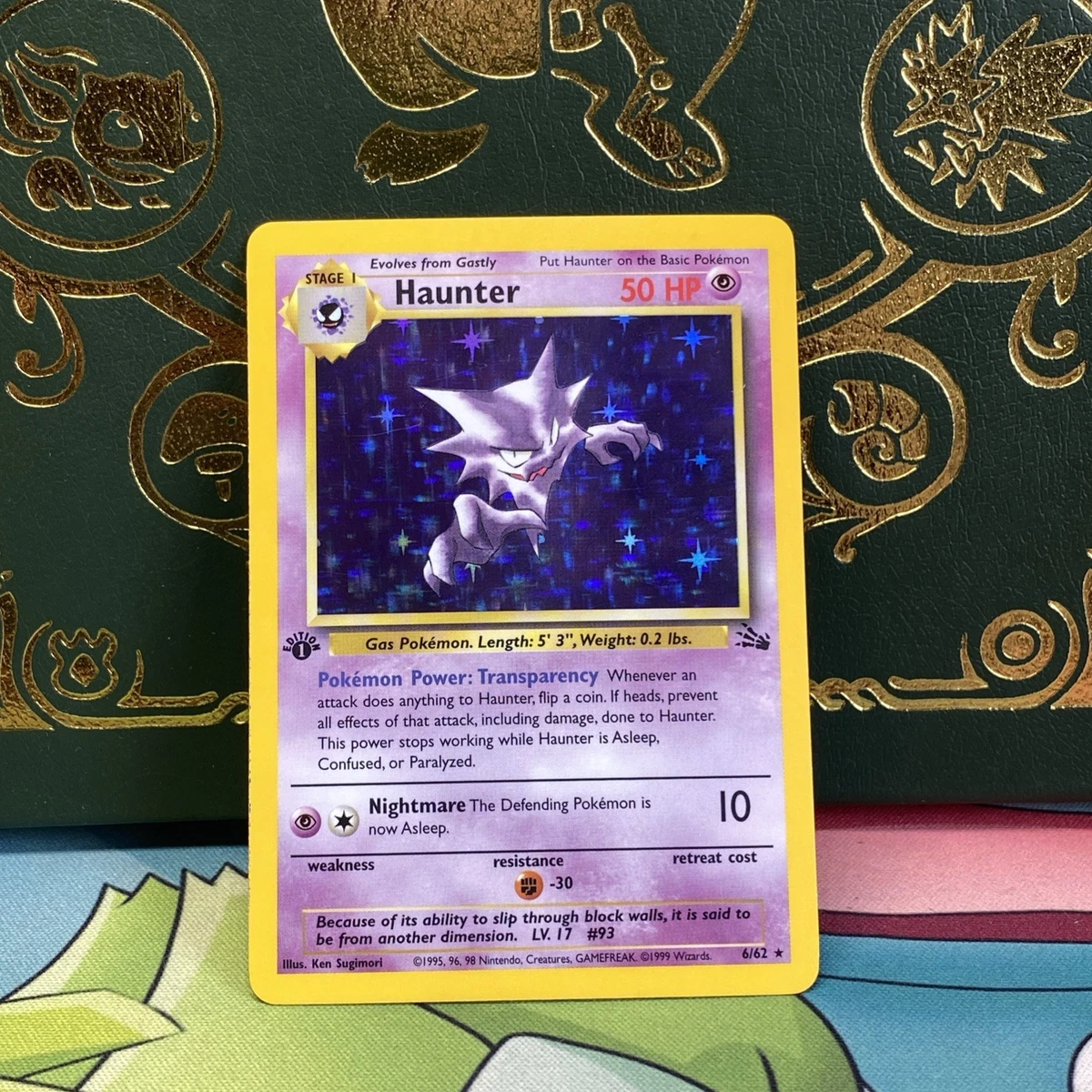 ポケモン - Haunter ゴースト 1ED 1st Edition 英語版 6/62 Haunter 6/62 Fossil for sale | eBay