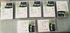 7 X ST10000NM0016 SEAGATE Enterprise 10TB Exos X10 256MB SATA 3.5'' 6Gb/s HDD