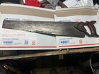 Vintage Rare Carpenters Panel Saw E C Atkins Fine Tooth 10-12 Ppi Crosscut Trim — photo 1