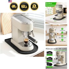 Silicone Coffee Mat,15.8"x 7.8"in Bar Mat for Countertop,Heat-Resistant,Non-S...