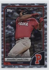 2023 Topps World Baseball Classic Cracked Ice Foil /99 Erasmo Caballero #5 0s3