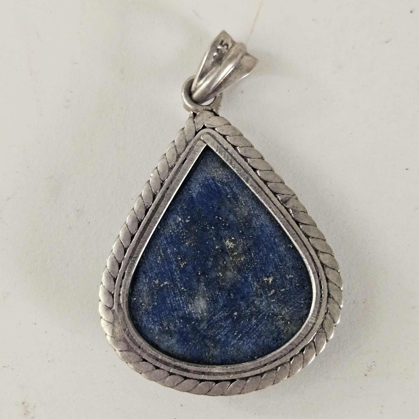 VTG Handcrafted Solid 925 Sterling Silver Teardro… - image 5