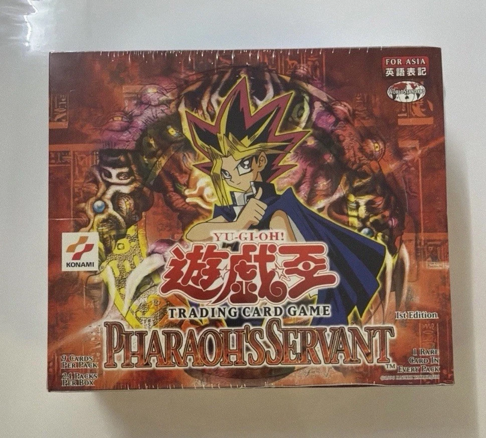 Yu-Gi-Oh! TCG Pharaoh's Servant Sealed Collectible Card Game Boxes
