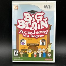 Big Brain Academy Wii Degree Nintendo Wii Complete w/ Case Insert Disc