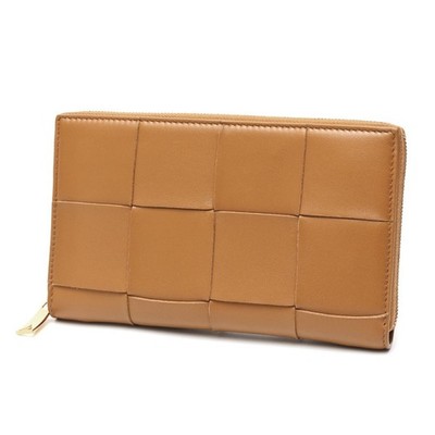 BOTTEGA VENETA Cassette Zip Around Wallet / Round Zipper 750259