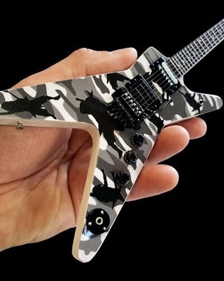 Dimebag Darrell - Dimebag Dean Dime O Flage Black & White ML 10 Inch Miniature G
