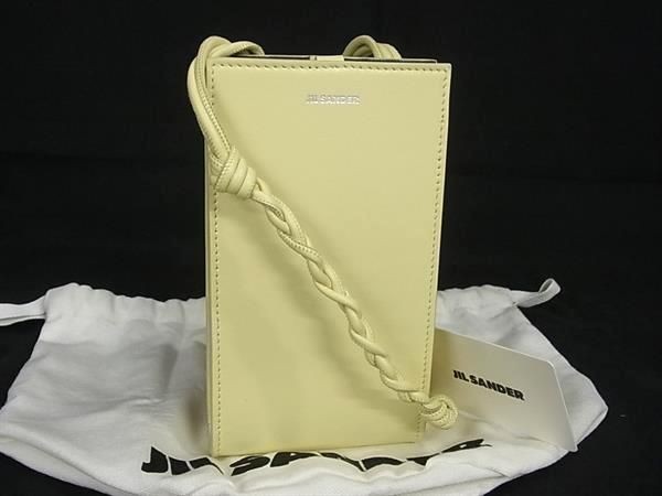 JIL SANDER Jil Sander Tangle leather crossbody phone case shoulder bag mini bag